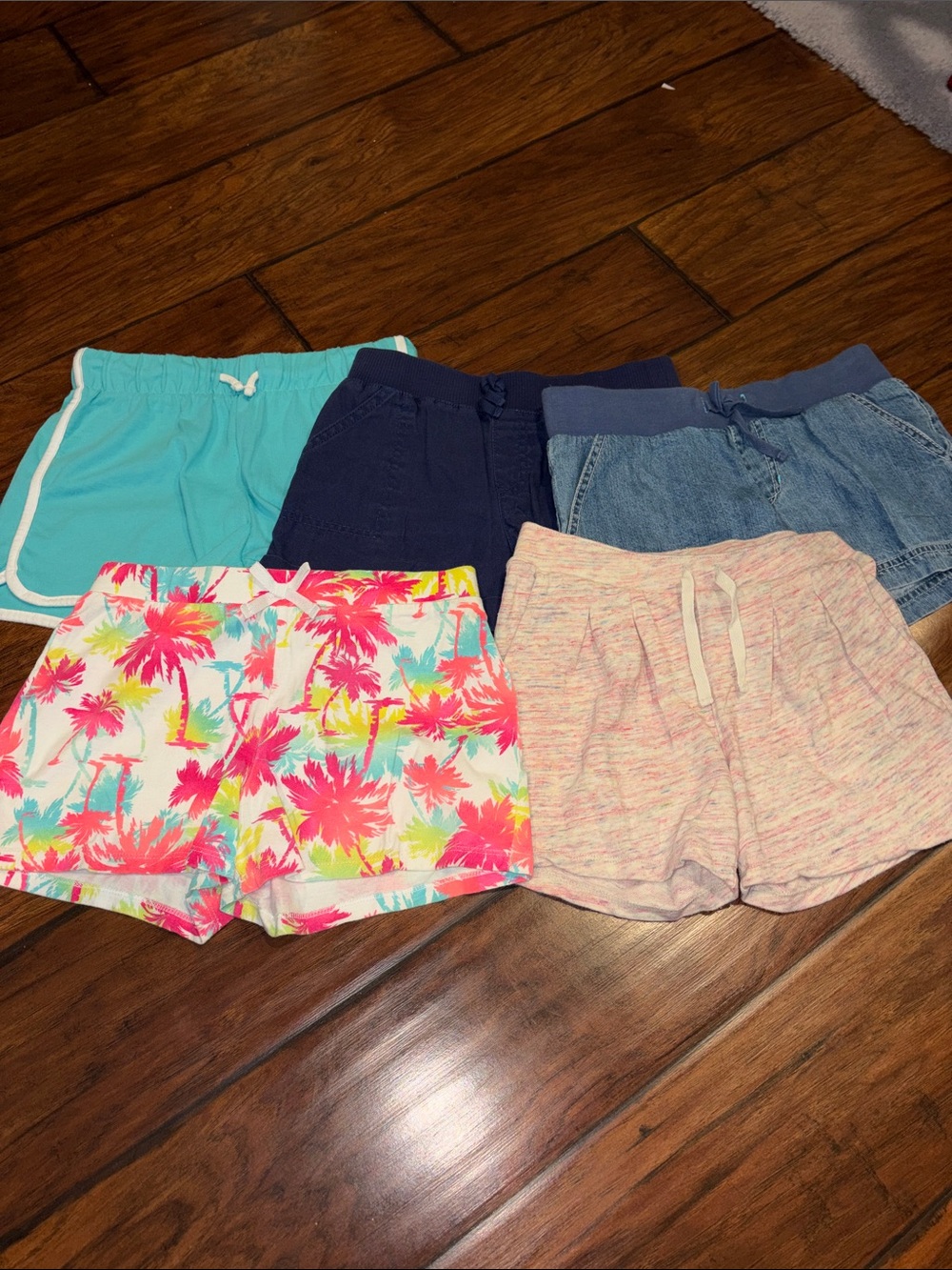 Lot of 5 girl shorts size 10-12